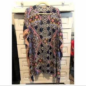 Sheer Patterned Kimono